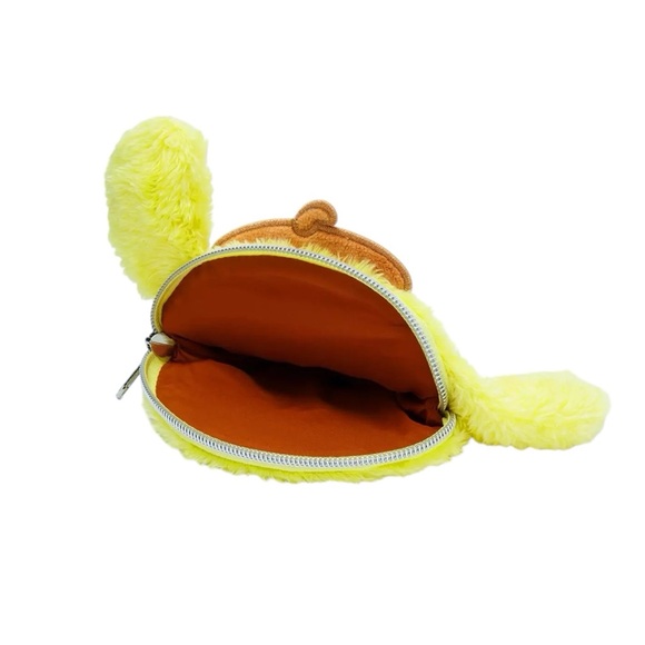 NEW Loungefly Sanrio Hello Kitty Pompompurin Fuzzy Coin Wallet Purse - Picture 4 of 6